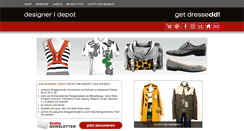 Desktop Screenshot of designer-depot.net